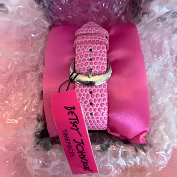 Betsey Johnson Pink Monkey Women's Watch - Picture 7 of 9
